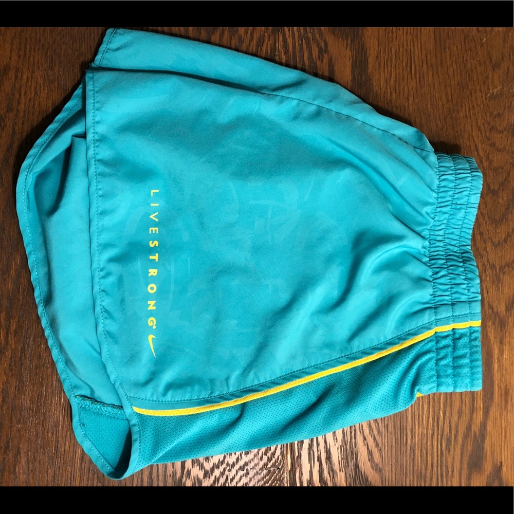 Livestrong Nike shorts